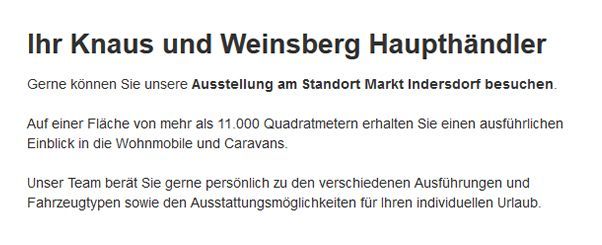 Wohnwagen-kaufen in  Dettingen (Iller)